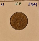 325 Madagascar 10 Francs / 2 Ariary (FAO) 1989, KM#11, Africa