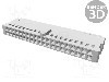 Conector cablu-placa, 40 pini, mama, TE Connectivity - 102387-9 foto