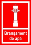 Semn de bransament de apa