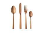 Cumpara ieftin Set 16 tacamuri otel bronz satinat 4x14,5h; 5x19h; 5x18,8h; 8x21,5h