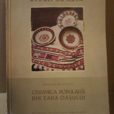Tancred Banateanu - Ceramica populara din Tara Oasului