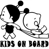 Cumpara ieftin Sticker Auto , zKids on Board, , Autocolant Siguranta pentru Masina