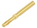 Conector Banană 4mm Aurit ST&Auml;UBLI 19A-32A Cod 66.2031