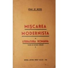 MISCAREA MODERNISTA IN LITERATURA ROMANA