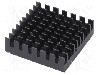 Radiator extrudat, aluminiu, 32.5mm x 32.5mm, negru, Advanced Thermal Solutions - ATS-55325D-C1-R0