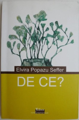 De ce? - Elvira Popazu Seffer foto