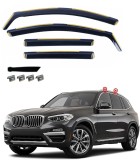 Set Paravanturi auto geamuri fata si spate pentru BMW X3 (G01) 2017-2023