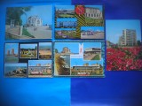 HOPCT LOT NR 521 CONSTANTA-IP-CT-5 CARTI POSTALE-RSR-CIRCULATE, Circulata, Printata