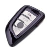 Husa Cheie Smartkey Compatibila cu BMW 3 4 Butoane Seria G NEAGRA TPU+PC