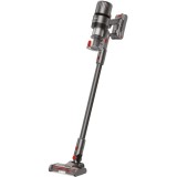 Aspirator vertical fara fir 2 in 1 Samus Storm Air Force, tip cyclonic, 2 trepte de putere, Putere de aspirare 90 W, Perie motorizata rotativa cu LED-