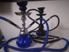 Narghilea / Shisha noua 2 furtune 30 cm. SIGILAT ! foto