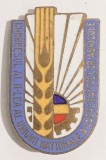 INSIGNA CONGRESUL AL II LEA AL UNIUNII NATIONALE A COOPERATIVELOR AGRICOLE AGRICULTURA CONGRES UNIUNE ( CITITI DESCRIEREA )