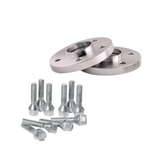 Set doua distantiere roti auto 5x112 pe 16mm, 66.6 plus prezoane M14X1.50 pentru Mercedes, Audi