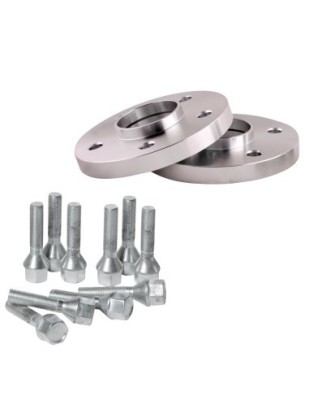 Set doua distantiere roti auto 5x120 pe 20mm 72.6 M12 plus prezoane pentru BMW X6 foto