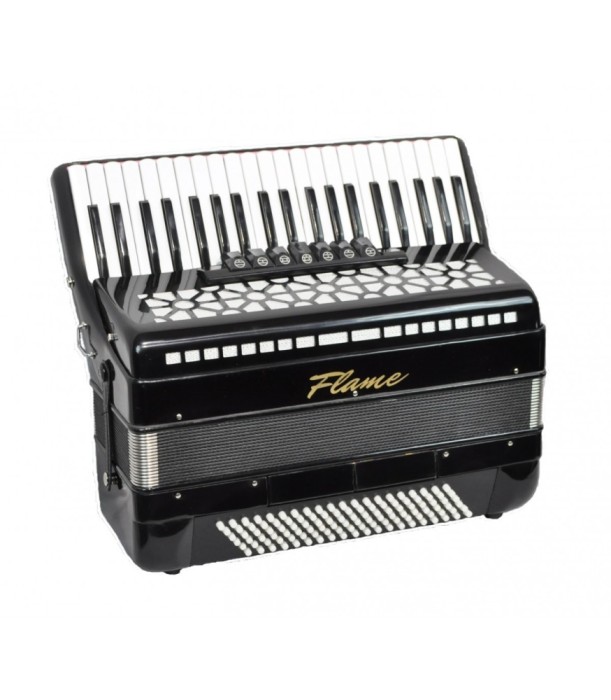 Acordeon Flame AC 41 clape 120 basi negru