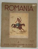 Carte veche Romania Revista Oficiului National de Turism Patru numere