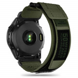 Curea Tech-Protect Scout Pro pentru Garmin Fenix 5/6/6 Pro/7 Verde Militar