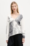 Desigual pulover GOTEMBURGO culoarea bej, light, 25WWJF15