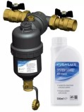 Filtru Antimagnetita Salus MD34S MAG Defender 3/4&quot; + Inhibitor 500ml, Robineti Inclusi
