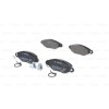 Set placute frana punte fata Peugeot 306 1993-2003, Clio II, 1998-2012, Kangoo 1997-2008; Kubistar 2003-2008, Thalia 1 1998-; marca Bosch