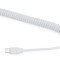 CABLU alimentare si date GEMBIRD, pt. smartphone, USB 2.0 (T) la Micro-USB 2.0 (T), 1.8m, spiralat, conectori auriti, alb, &quot;CC-mUSB2C-AMBM-6-W&quot; (timbr