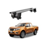 Bare transversale aluminiu pentru Nissan Navara NP300 2014-2021, plafon neted