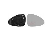 Geam oglinda exterioara cu suport fixare Porsche Panamera (970), 09.2009-09.2016, partea Dreapta, incalzit; sticla convexa; geam cromat, Aftermarket