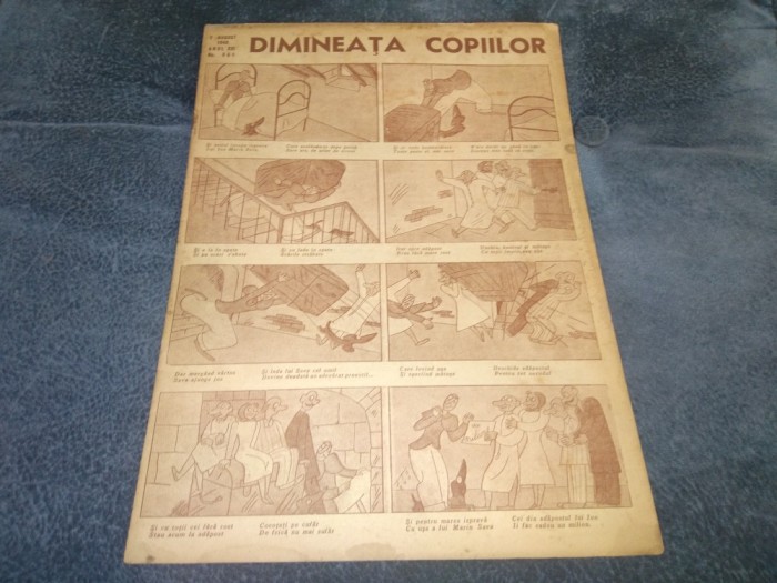 REVISTA DIMINEATA COPIILOR 7 AUGUST 1940