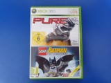 Pure + LEGO Batman: The Videogame - jocuri XBOX 360