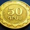 Moneda 50 DRAM - ARMENIA, anul 2003 * cod 4921 B