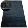 Covor Shaggy Verona negru, 160x220 cm, Dreptunghi, Poliester