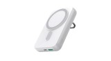 Joyroom Powerbank wireless 10000mAh JR-W050 20W MagSafe cu suport + cablu USB-C - alb