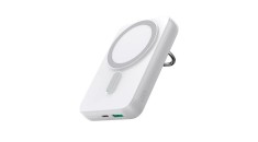 Joyroom Powerbank wireless 10000mAh JR-W050 20W MagSafe cu suport + cablu USB-C - alb foto