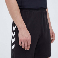 Hummel pantaloni scurți de antrenament Topaz culoarea negru