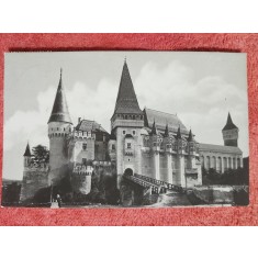 Carte postala, Castelul Hunedoara, 1935