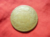 Moneda 10 para Serbia 1868 bronz , M.Obrenovic III , cal. mediocra, Europa