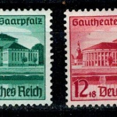 Deutsches Reich 1938 - Gautheater Saarplatz, serie neuzata