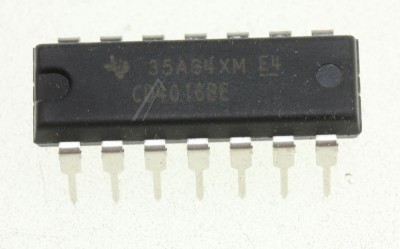 CMOS QUAD SWITCH,TSSOP14,18V TIP:CD4016BEE4 CD4016BE TEXAS-INSTRUMENTS foto