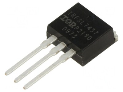 Tranzistor N-MOSFET 40V 180A 230W TO262 foto
