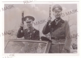 3736 - Gen Ion ANTONESCU &amp; Feldmaresalul Wilhelm KEITEL old press photo 14/10 cm