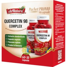 Pachet Quercetin 98 Complex 60cps+30cps