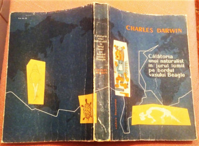Calatoria unui naturalist in jurul lumii pe bordul vasului Beagle - Ch. Darwin foto