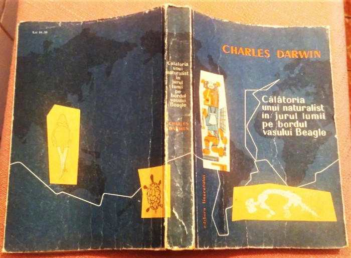 Calatoria unui naturalist in jurul lumii pe bordul vasului Beagle - Ch. Darwin