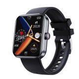 Cumpara ieftin Ceas Smartwatch Negru, compatibil iOS/Android, Bluetooth 5.0, Asistent vocal AI, Monitorizare somn/fitness/ritm cardiac/calorii/respiratie/stil de