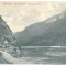 3193 - ORSOVA, Danube Kazan, Cart with two horses, Romania - old postcard - unused