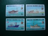 SOLOMON ISLANDS SERIE MNH, Nestampilat