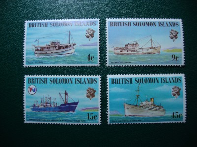 SOLOMON ISLANDS SERIE MNH foto