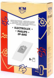 Sac aspirator Electrolux-Philips Universal (S-Bag), hartie, 5X saci, KM, K&amp;m