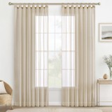 Set 2 Bucati Draperie, 140 X 225 Cm, Kaki - CN