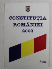 CONSTITUTIA ROMANIEI - 2003 foto